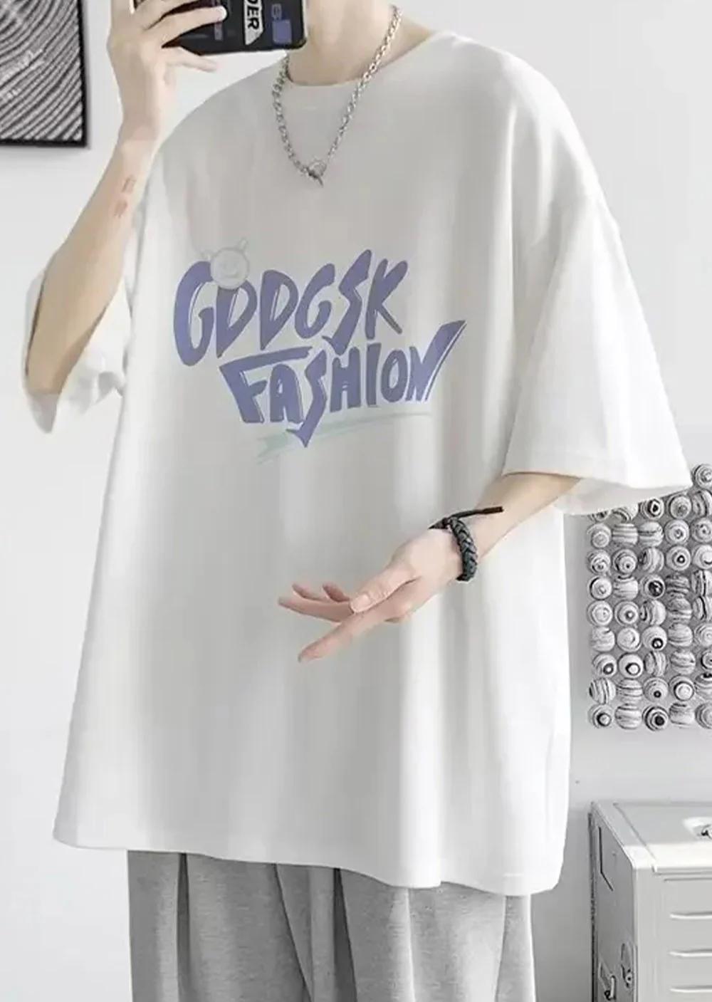 versized “GDDGSK Fashion” Graphic T-Shirt for Men – S to XXL | Trendy Streetwear Tee